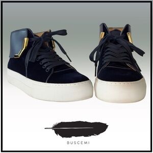 Buscemi high top sneakers.